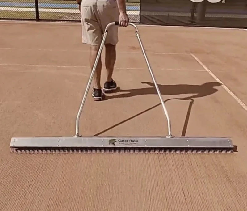 Râteau Har-Tru Gator Rake pour courts de tennis en terre battue – Har ...